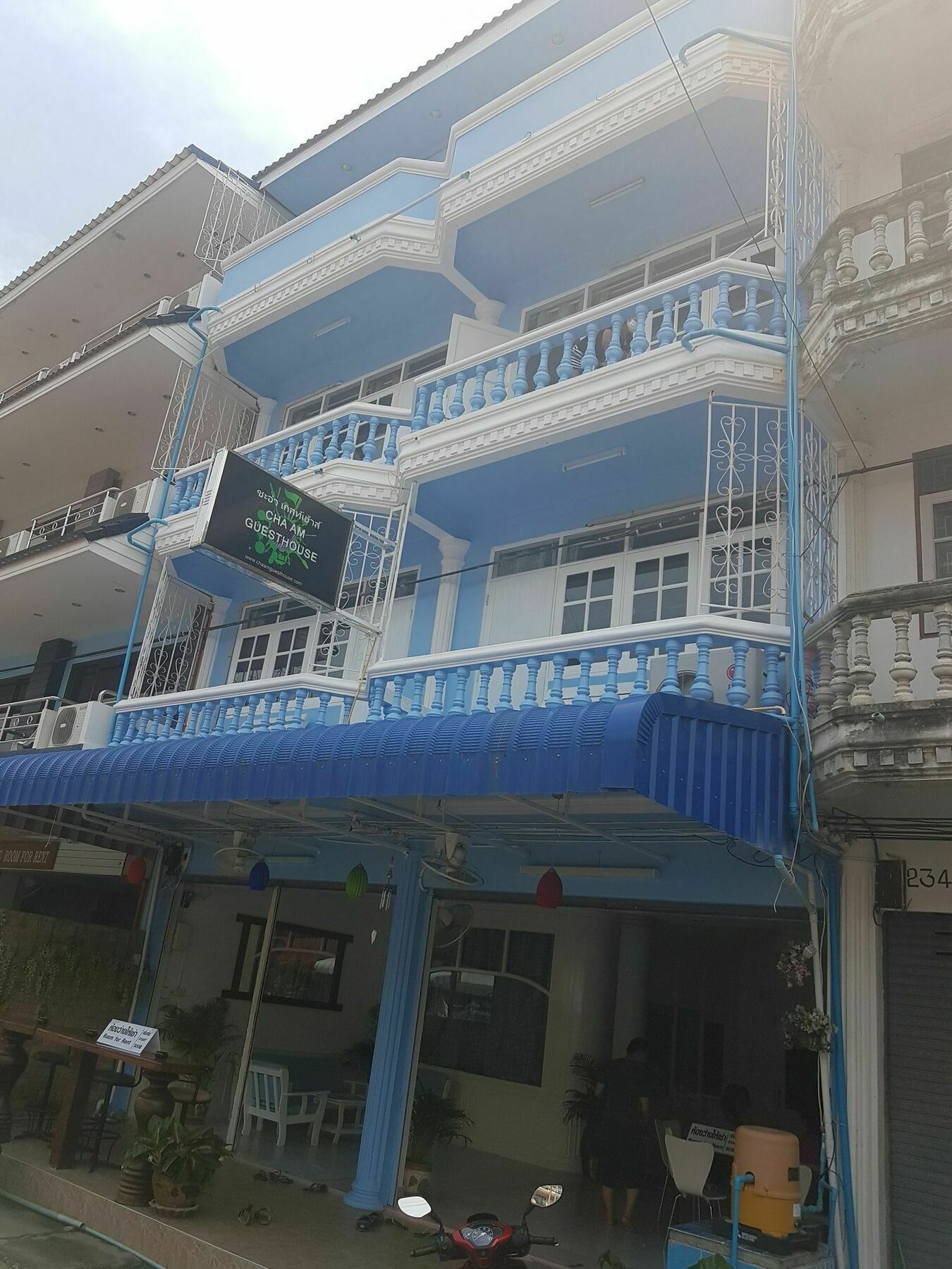 Chaam Guesthouse Cha-Am Buitenkant foto